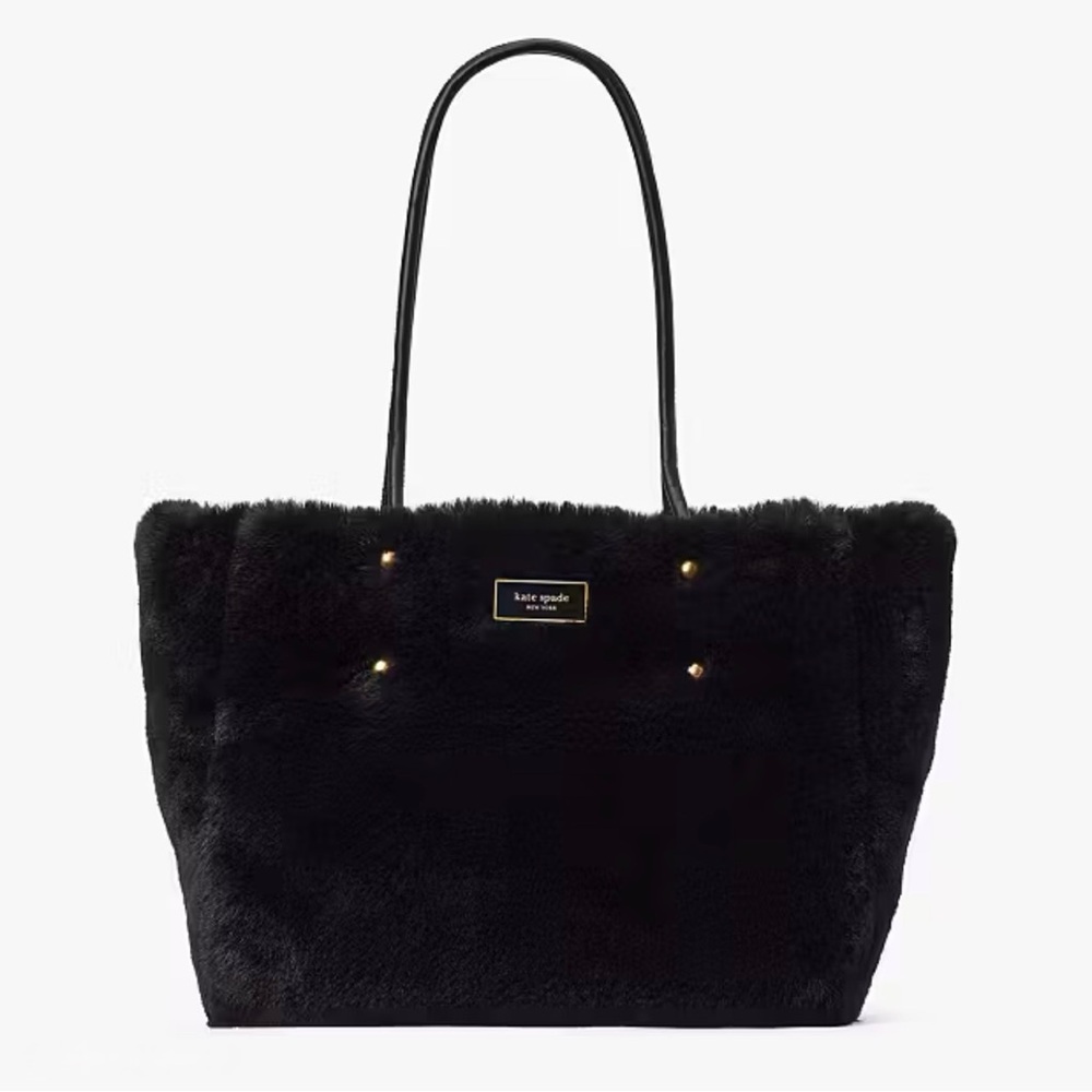 Kate Spade Faux Fur Tote